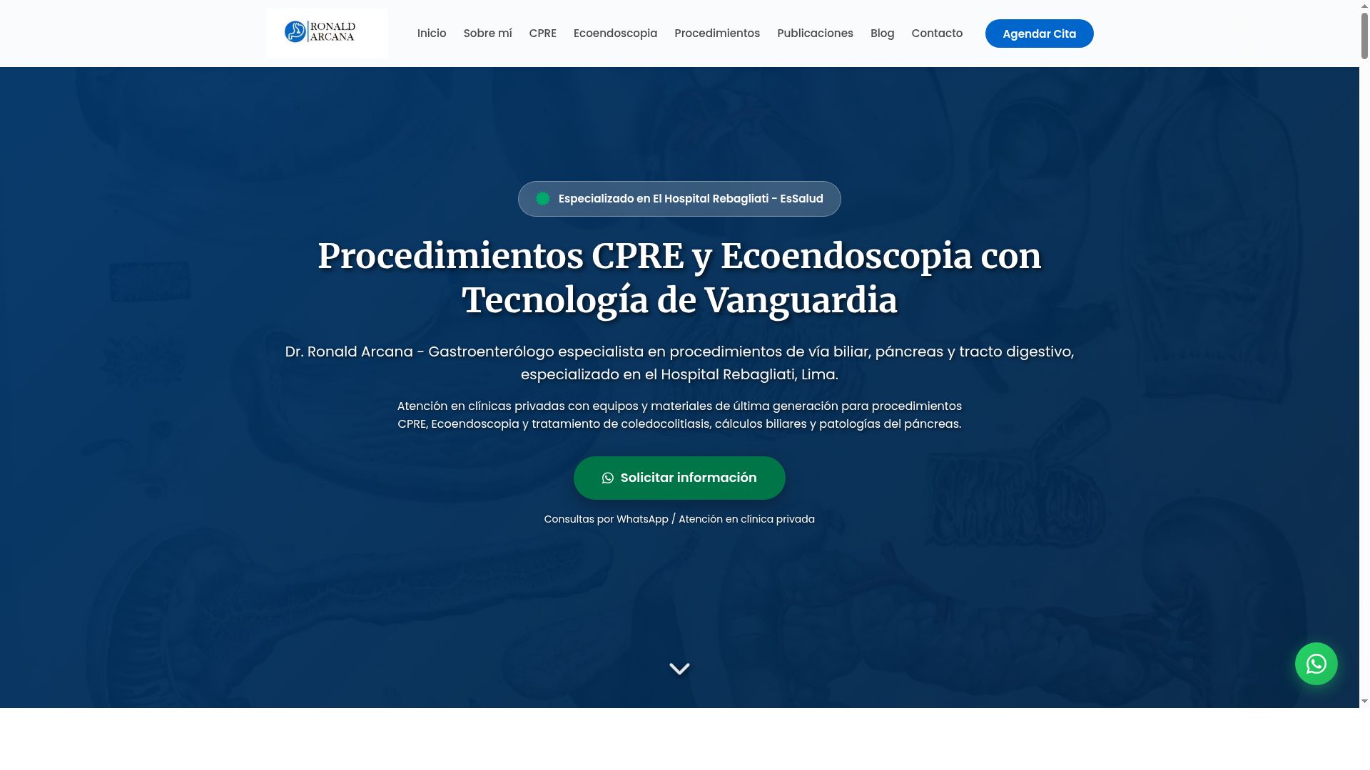 Dr. Arcana - Gastroenterología CPRE Lima