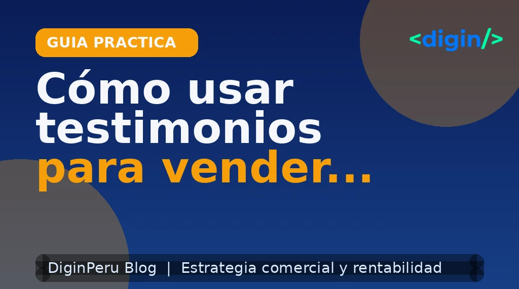 Cómo usar testimonios para vender más servicios