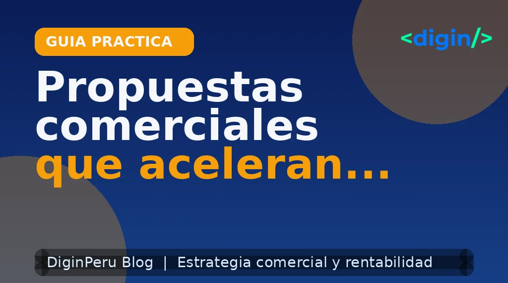 Propuestas comerciales que aceleran decisiones