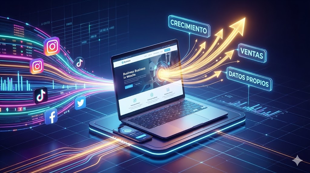 Sitio Web vs Redes Sociales: ¿Qué Necesita Tu Negocio en 2026?